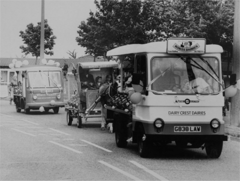 Bowes Dairy Milk Floats